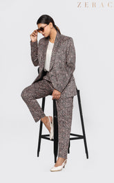 Velvet Paisley Suit
